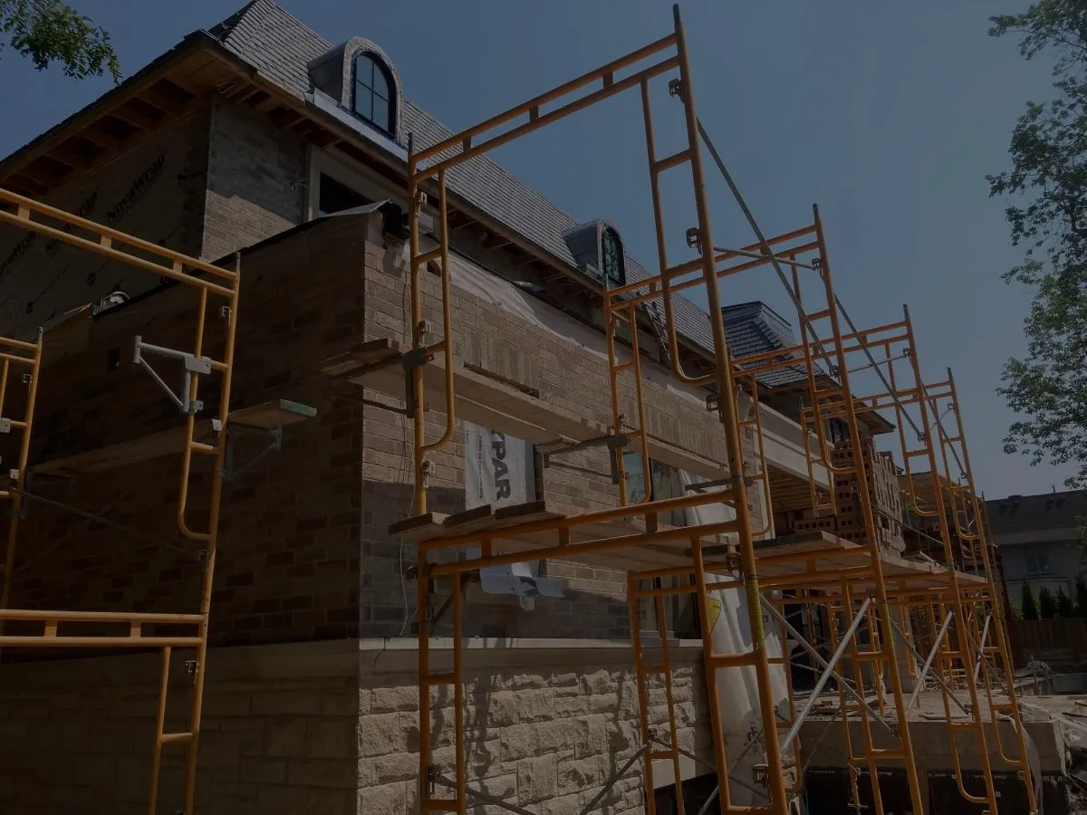 Framing on site